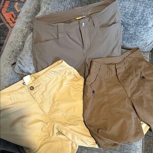 Lot of 3 Women’s REI / Eddie Bauer Outdoor Quick Dry Pants Sz S